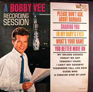 Albumcover Bobby Vee -  A Bobby Vee Recording Session