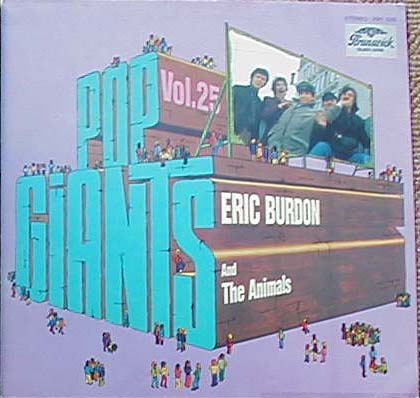 Albumcover Eric Burdon & The Animals - Eric Burdon  and the Animals (Pop Giants)