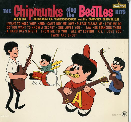 Albumcover The Chipmunks - Chipmunks Sing the Beatles Hits