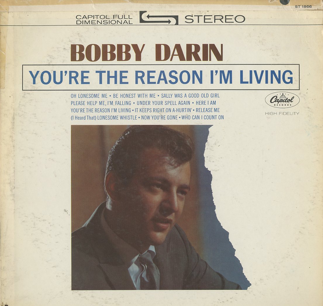 Albumcover Bobby Darin - Youre The Reason Im Living