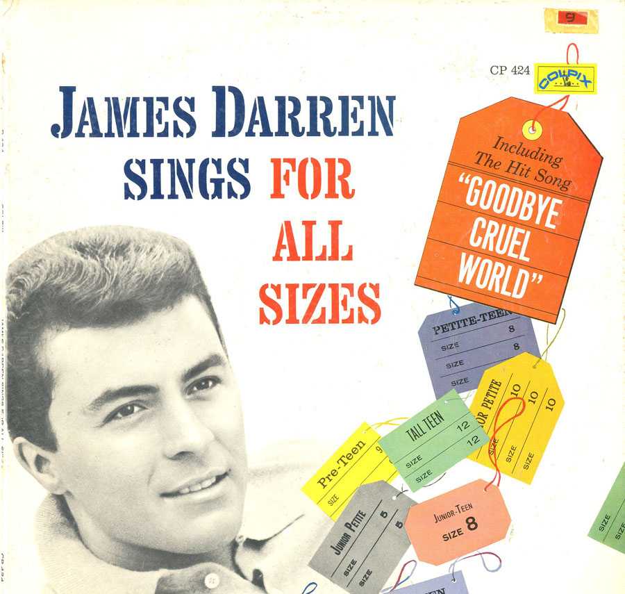 Albumcover James Darren - Sings For All Sizes