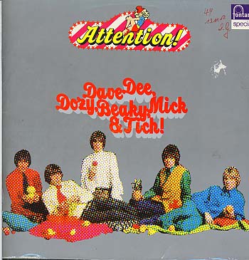 Albumcover Dave Dee, Dozy, Beaky, Mick & Tich - Attention !
