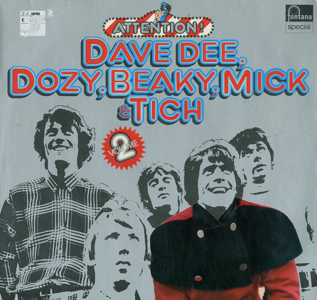 Albumcover Dave Dee, Dozy, Beaky, Mick & Tich - Attention Volume 2