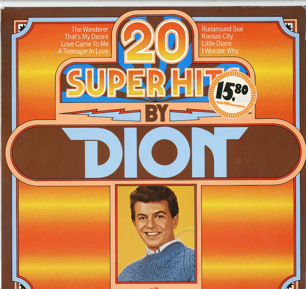 Albumcover Dion - 20 Super Hits By Dion