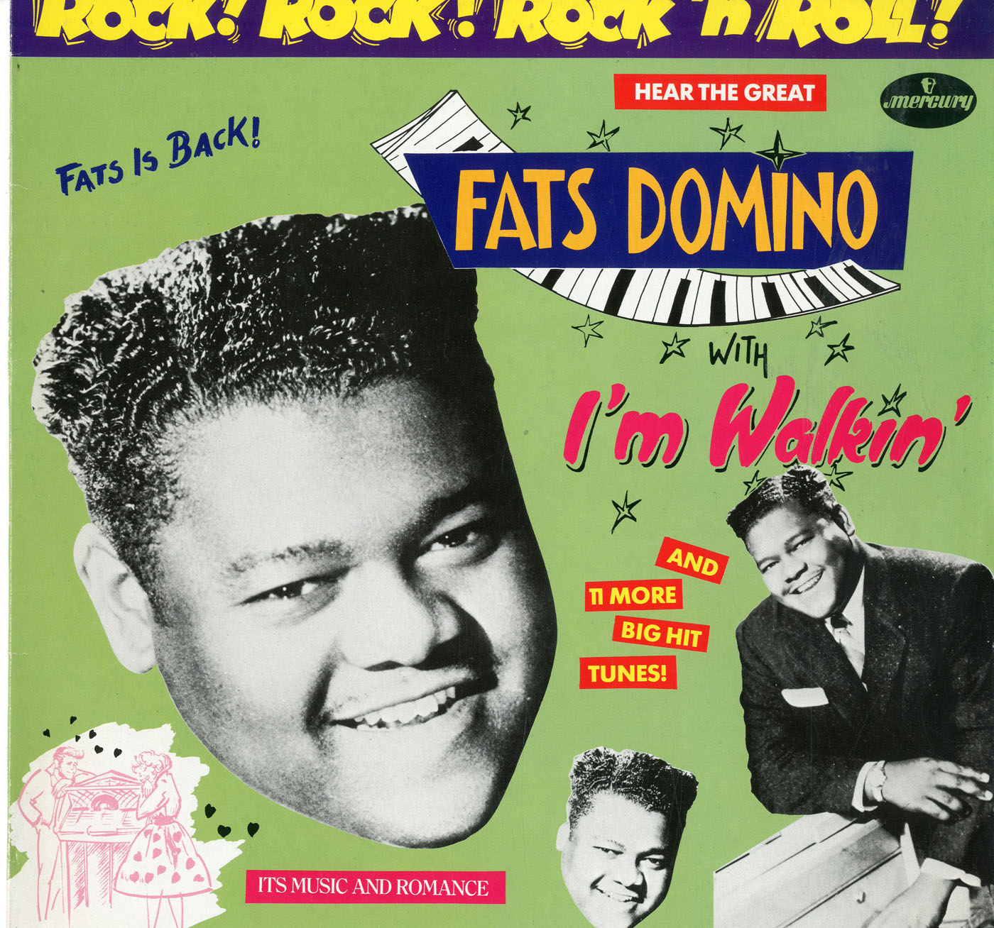 Albumcover Fats Domino - Rock! Rock! Rock n Roll!