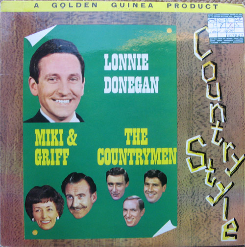 Albumcover Golden Guinea Sampler - Country Style mit Lonnie Donegan, Miki & Griff, The Countrymen