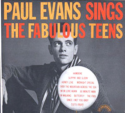 Albumcover Paul Evans - Sings The Faboulous Teens