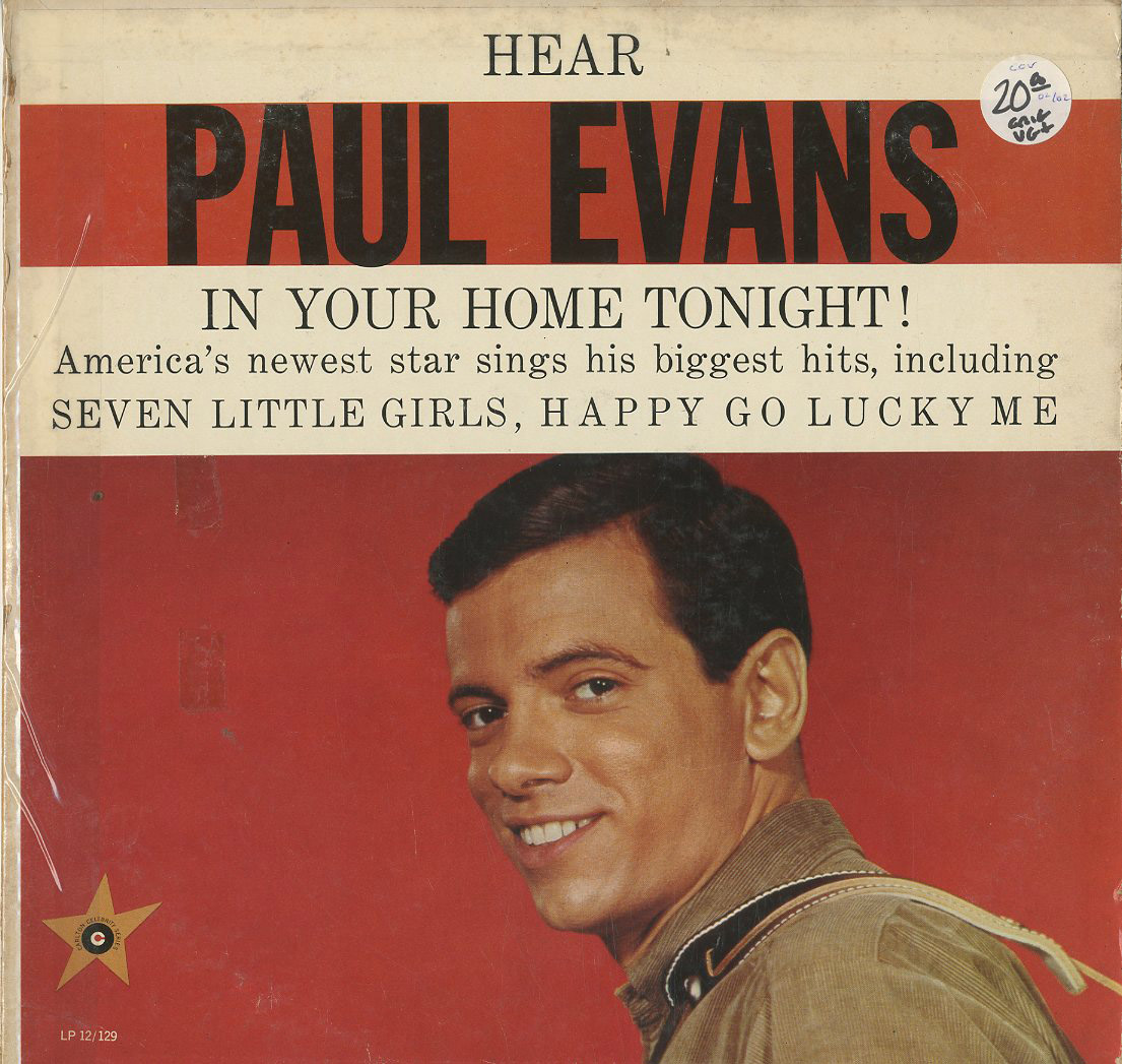 Albumcover Paul Evans - Hear Paul Evans In Your Home Tonight