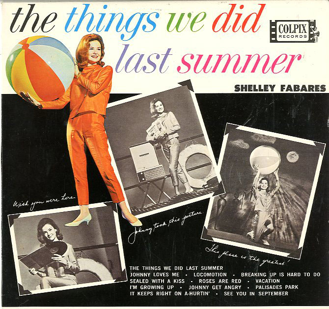 Albumcover Shelley Fabares - Things We Did Last Summer