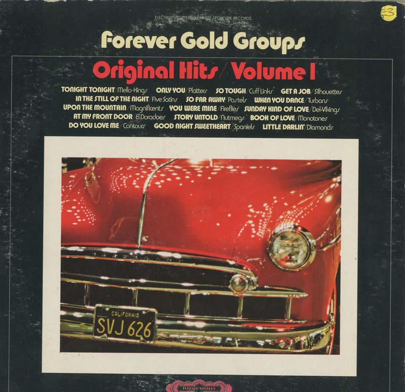 Albumcover Various R&B-Artists - Forever Gold Groups Vol. 1