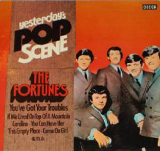 Albumcover The Fortunes - Yesterdays Pop Scene (Whie Label)
