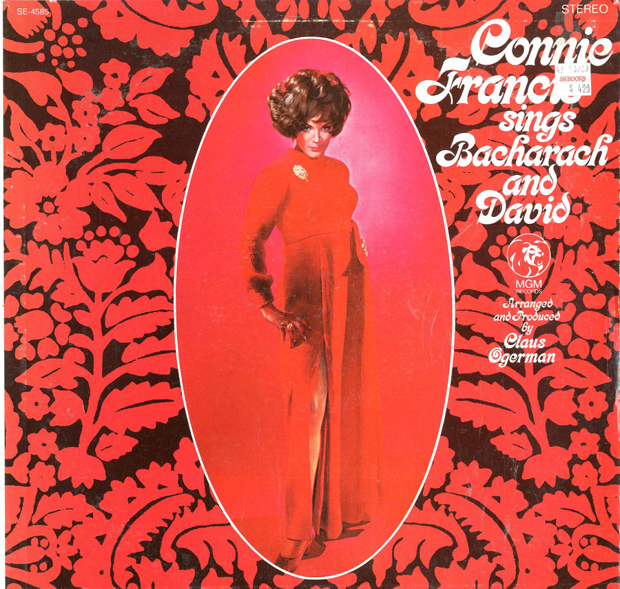 Albumcover Connie Francis - Connie Francis Sings Bacharach and David