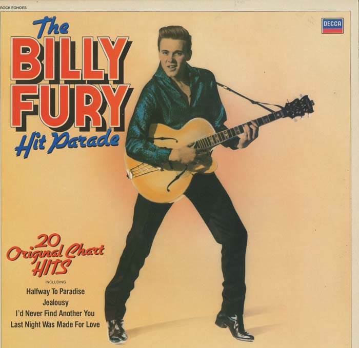 Albumcover Billy Fury - The Billy Fury Hit Parade