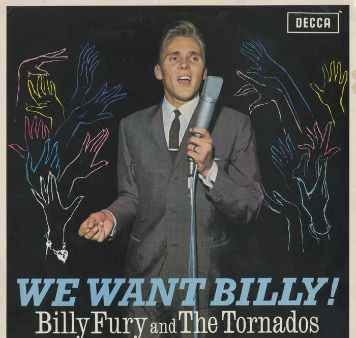 Albumcover Billy Fury - We Want Billy