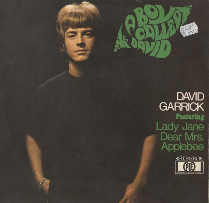 Albumcover David Garrick - A Boy Called David