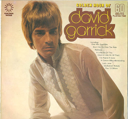 Albumcover David Garrick - Golden Hour Of David Garrick