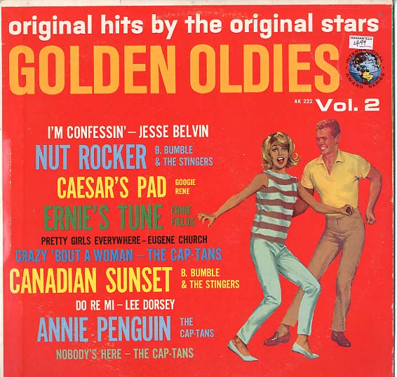 Albumcover Various Artists of the 60s - Golden Oldies Vol. 2 - Original Hits by The Original Stars