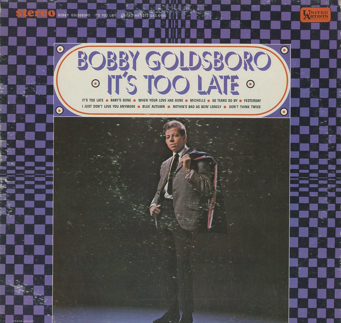Albumcover Bobby Goldsboro - It´s Too Late
