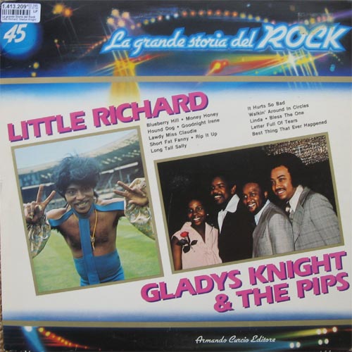 Albumcover La grande storia del Rock - No. 45 Grande Storia del Rock: Little Richard und Gladys Knight And The Pips
