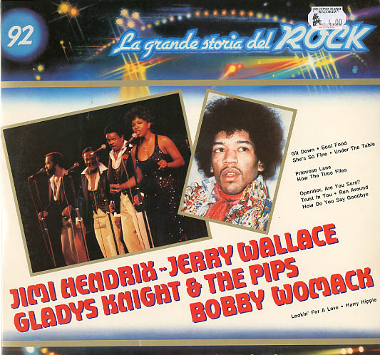 Albumcover La grande storia del Rock - No. 92 Grande Storia del Rock: Jimi Hendrix, Jerry Wal lace, Gladys Knight, Bobby Womack