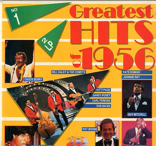 Albumcover Various Artists of the 60s - Greatest Hits of 1956 (DLP)