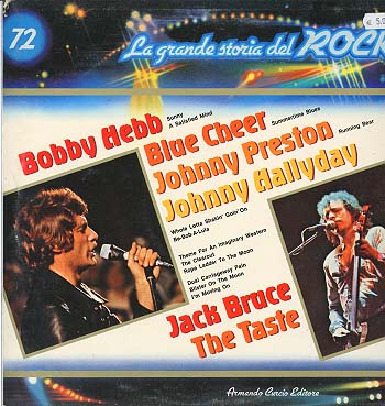 Albumcover La grande storia del Rock - No. 72: Bobby Hebb, Blue Cheer, Johnny Preston, Johnny Hallyday, Jack Bruce, The Taste