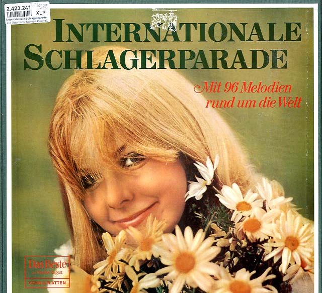 Albumcover Various Artists of the 60s - Internationale Schlagerparade - Mit 96 Melodien rund um die Welt (8 LP-Kassette)