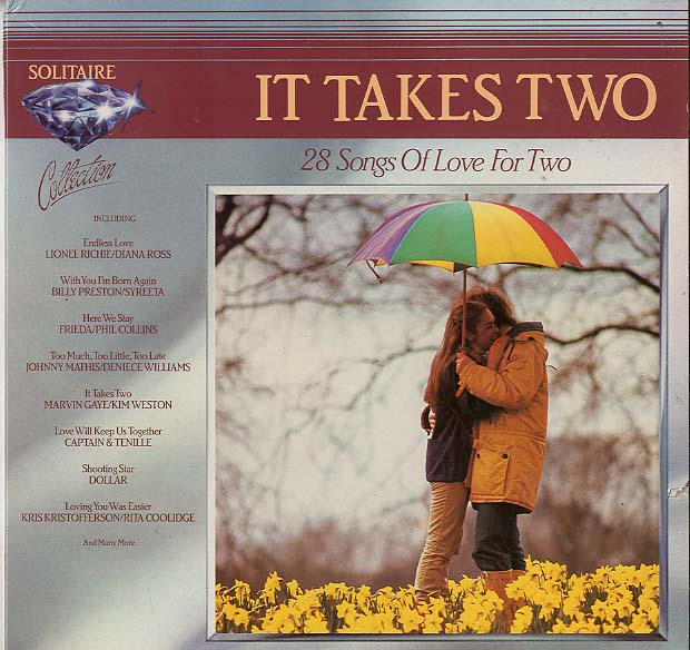 Albumcover Various Artists of the 70s - It Takes Two - 28 Songs Of Love For Two (DLP)