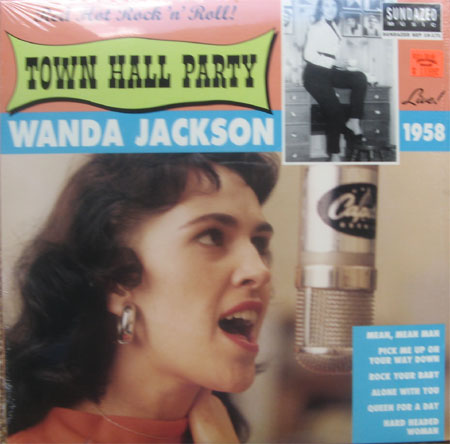 Albumcover Wanda Jackson - Town Hall Party (25 cm)