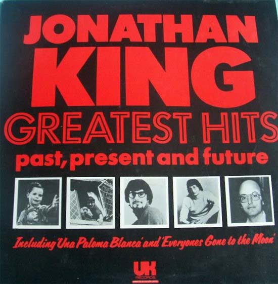 Albumcover Jonathan King - Greatest Hits Past, Present and Future