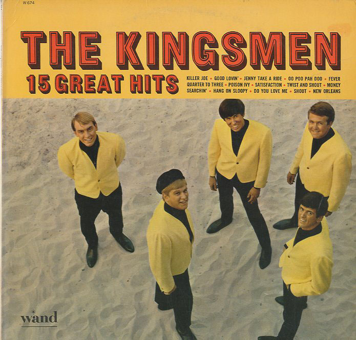 Albumcover The Kingsmen - 15 Great Hits
