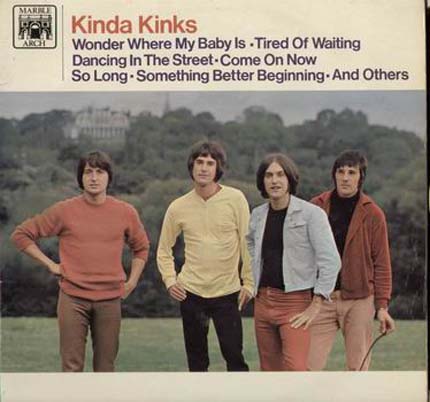 Albumcover The Kinks - Kinda Kinks