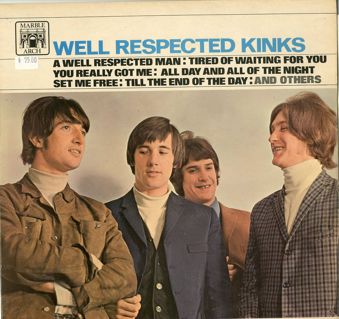 Albumcover The Kinks - Well Respected Kinks
