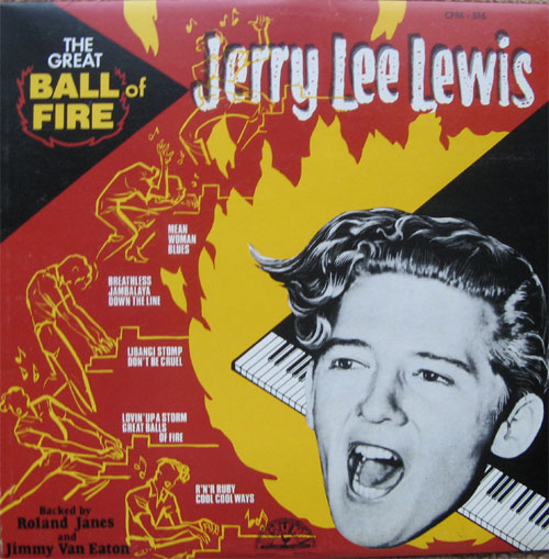 Albumcover Jerry Lee Lewis - The Great Ball Of Fire    (25cm)