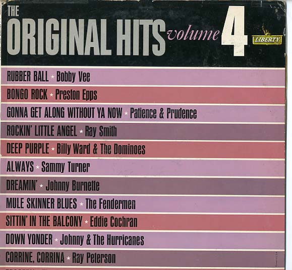 Albumcover Liberty Sampler - The Original Hits Volume 4 (Memories Are Made Of This)