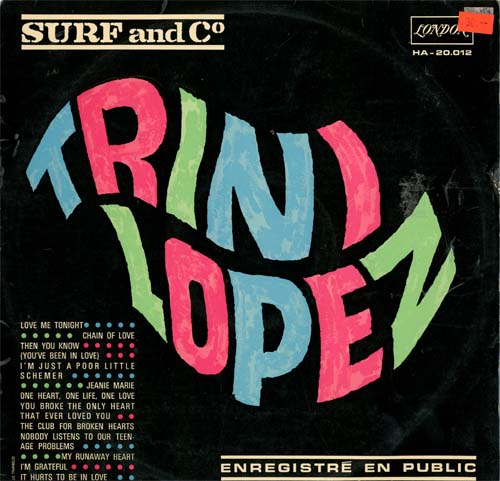 Albumcover Trini Lopez - Surf and Co.