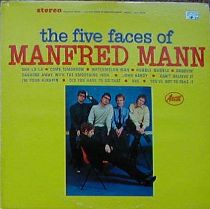 Albumcover Manfred Mann - The Five Faces of Manfred Mann