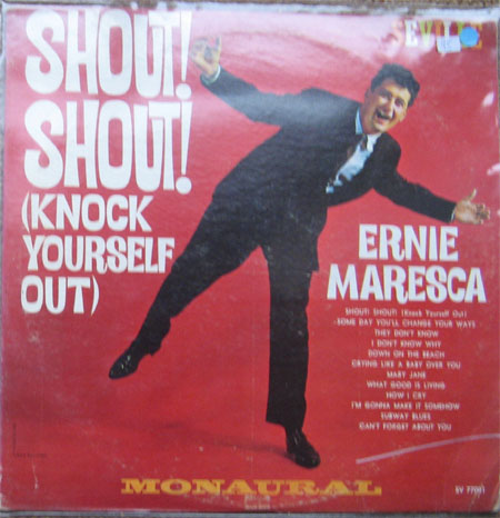 Albumcover Ernie Maresca - Shout  Shout
