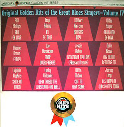 Albumcover Mercury Sampler - Original Golden Hits  of the Great Blues Singers Volume IV