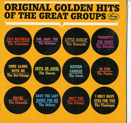 Albumcover Mercury Sampler - Original Golden Hits Of The Great Groups Vol. I