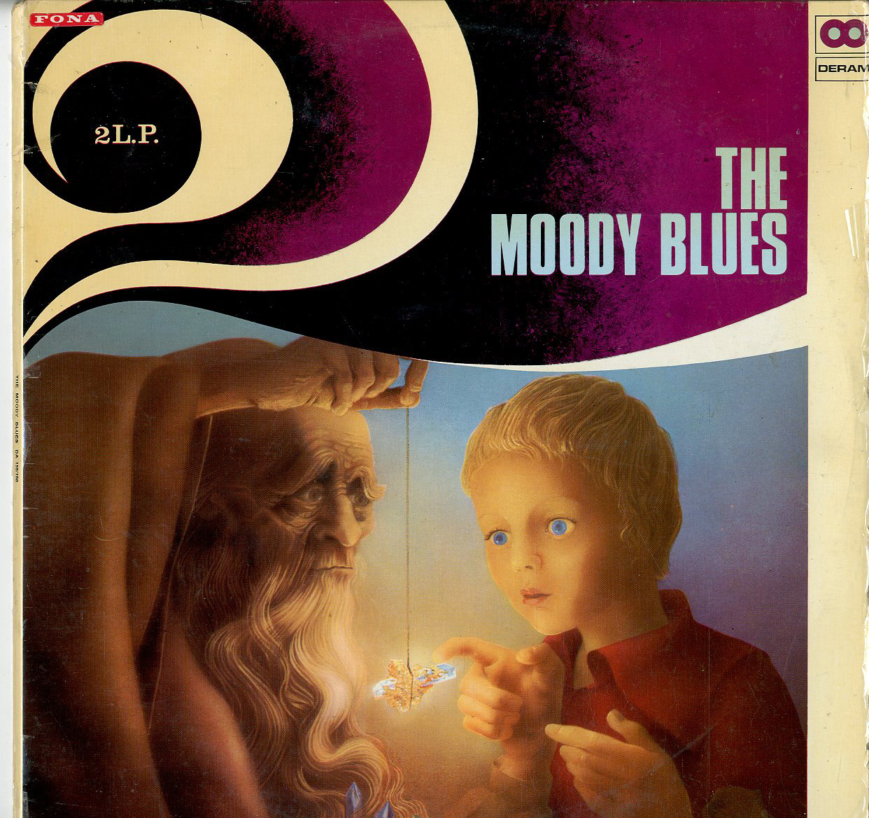Albumcover The Moody Blues - The Moody Blues (DERAM DLP)