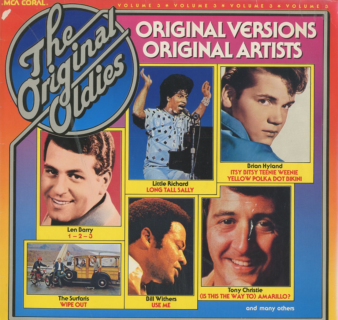 Albumcover Various Artists of the 60s - Original Versions - Original Artists Volume 3 (Reihe The Original Oldies)