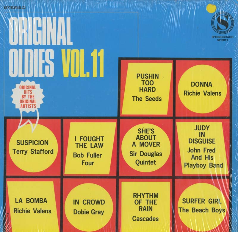 Albumcover Original Oldies (Springboard) - Original Oldies Vol. 11