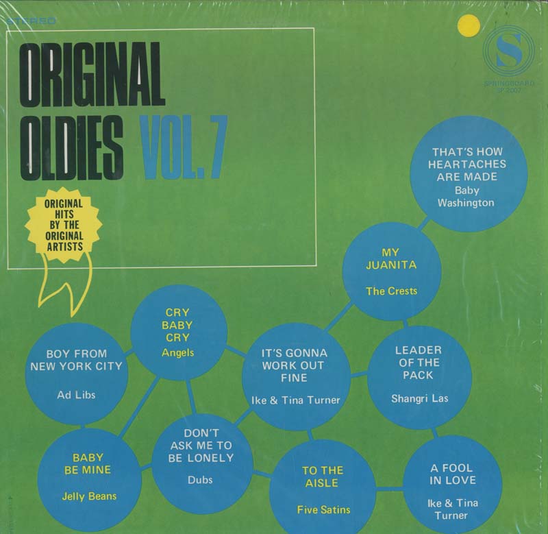 Albumcover Original Oldies (Springboard) -  Original Oldies Vol. 7