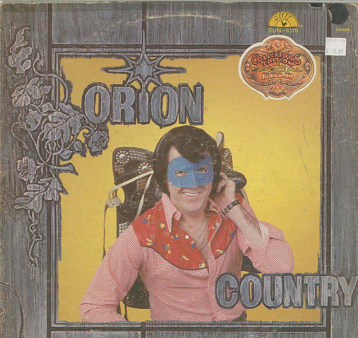 Albumcover Orion (Jimmy Ellis) - Orion Country (Collectors edition, Special Gold Vinyl)