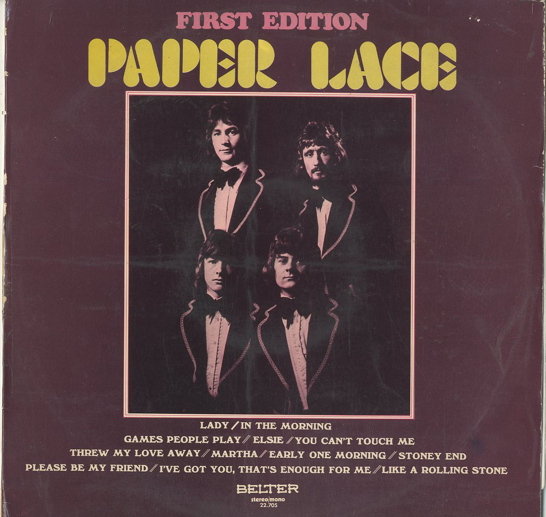 Albumcover Paper Lace - First Edition
