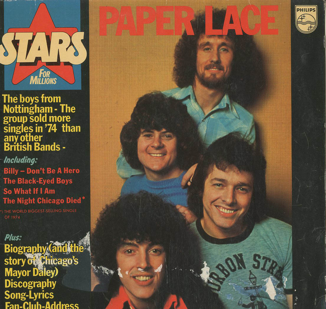 Albumcover Paper Lace - Stars for Millions