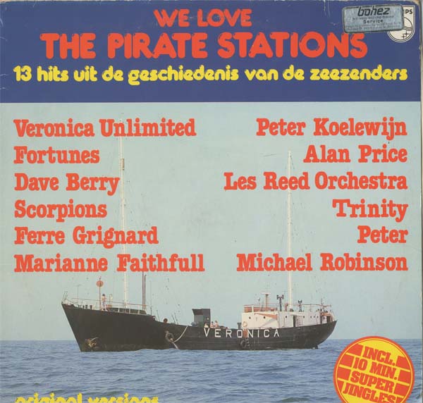 Albumcover Various GB-Artists - We Love The Pirate Stations