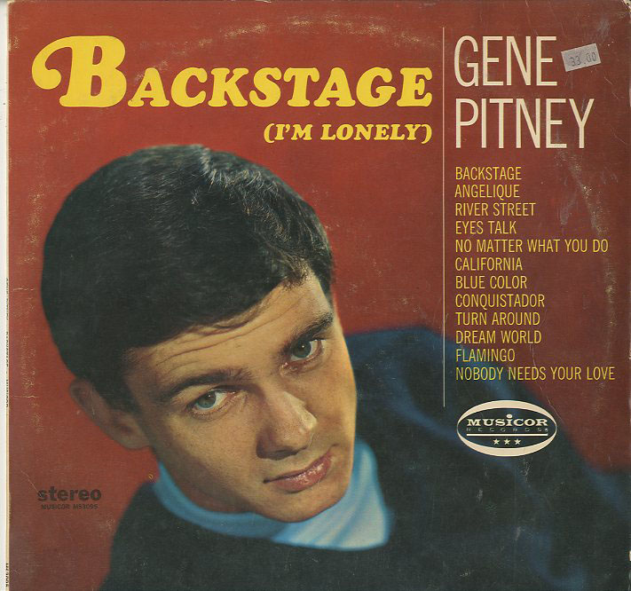 Albumcover Gene Pitney - Backstage