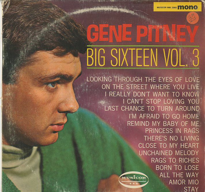 Albumcover Gene Pitney - Big Sixteen, Vol. 3
